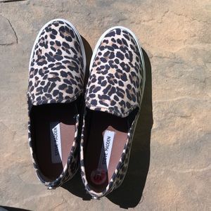 Steve Madden Cheetah Slip Ons